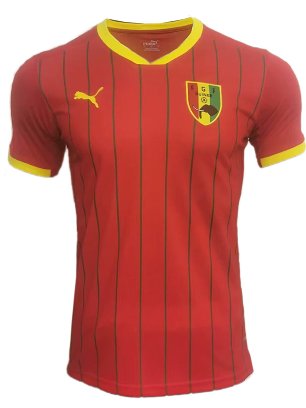 Guinea maglia da casa uniforme da calcio prima maglia da calcio per abbigliamento sportivo da uomo 2024-2025
